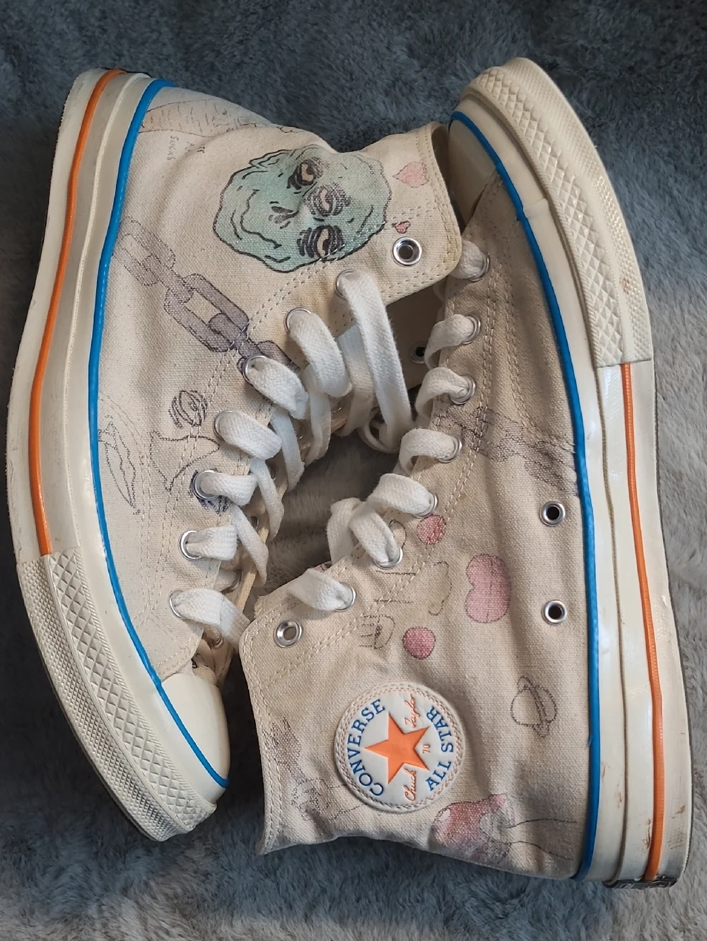 Converse X Tyler, The Creator Footlocker Artist Series CTAS Mens 12 - Picture 10 of 10